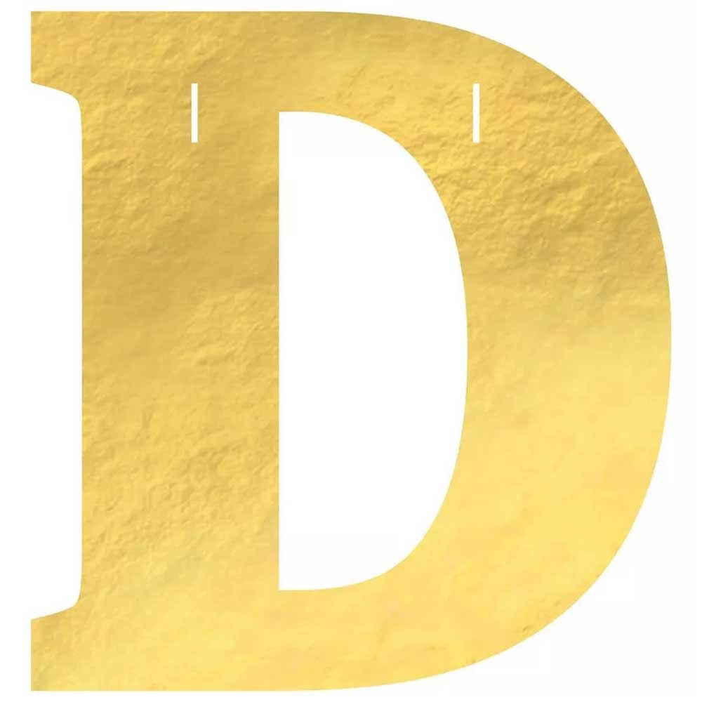 Create Your Own Banner- Letter D