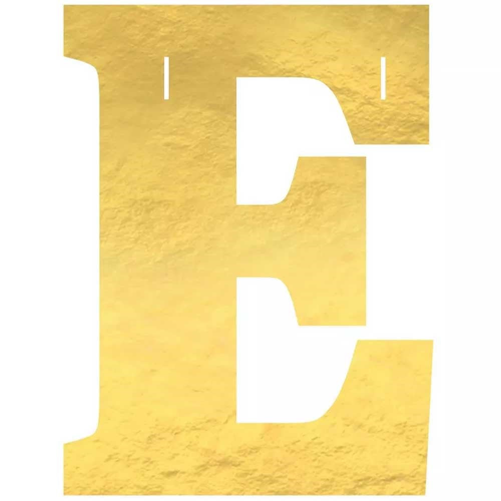 Create Your Own Banner- Letter E