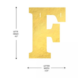Create Your Own Banner- Letter F