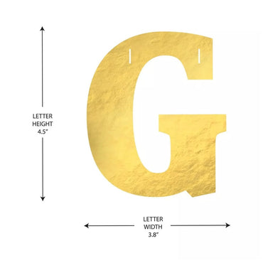 Create Your Own Banner- Letter G
