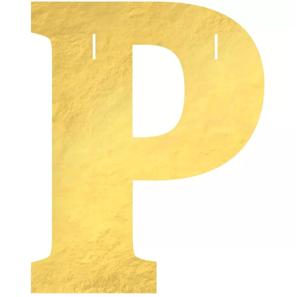 Create Your Own Banner- Letter P