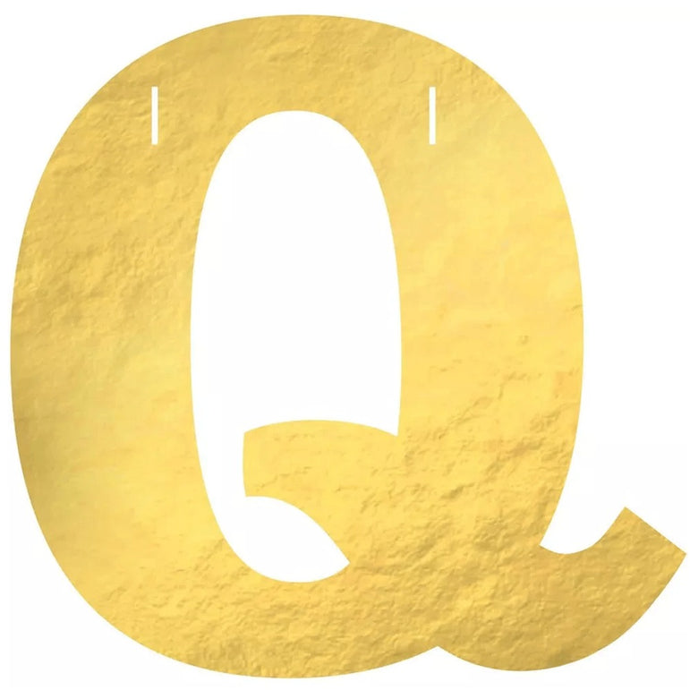 Create Your Own Banner- Letter Q