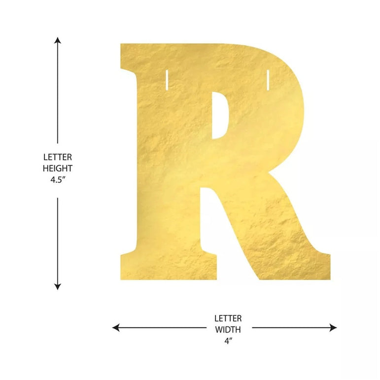 Shop Create Your Own Banner- Letter R - Party Centre, UAE 2026