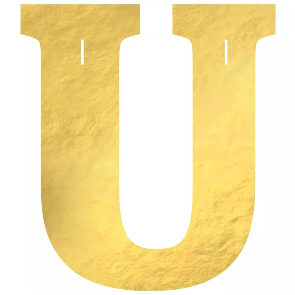 Create Your Own Banner- Letter U