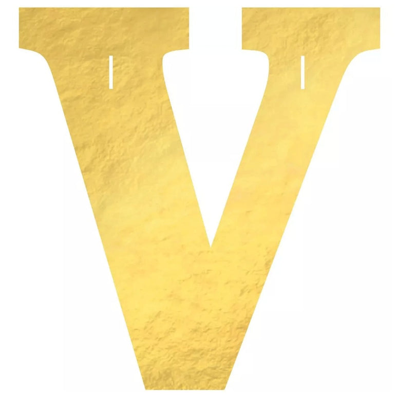 Create Your Own Banner- Letter V