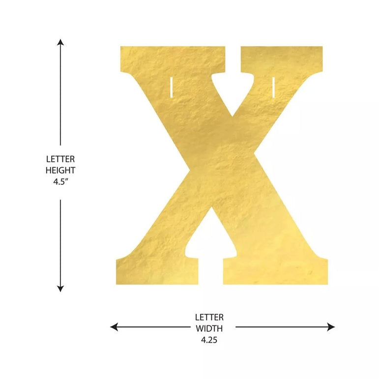 Create Your Own Banner- Letter X