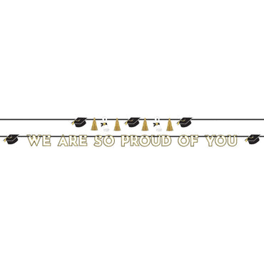 We Are So Proud Of You Letter Banner Kit Decoration