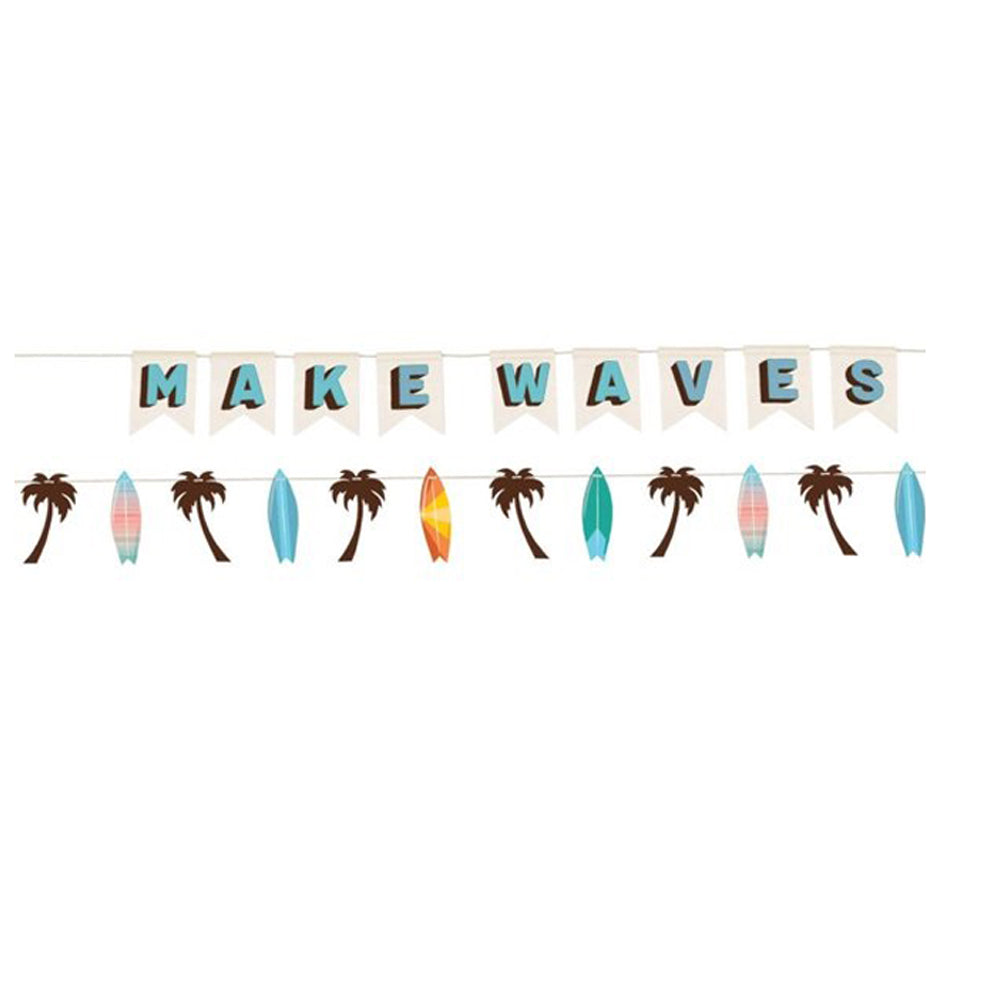 Summer Beach Life Fabric Banner Set Decoration 2pcs