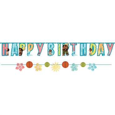 Disney Moana Letter Banner Kit 2pcs