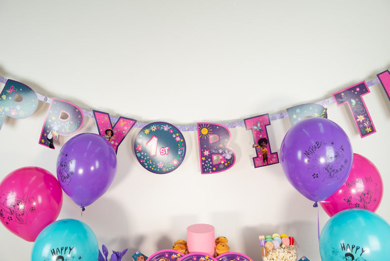 Encanto Jumbo Add-An-Age Letter Banner Paper