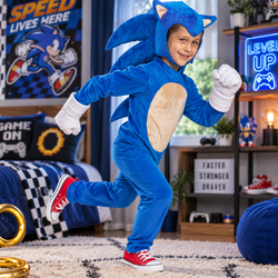Kids Sonic the Hedgehog Movie Deluxe Costume