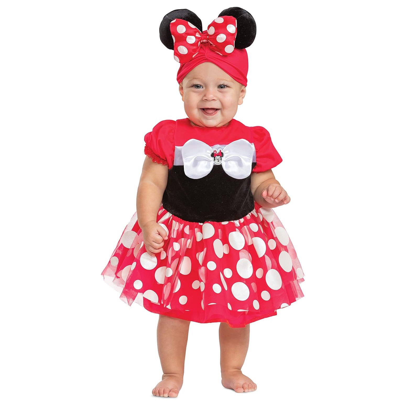 Infant Disney Minnie Mouse Red Posh Costume