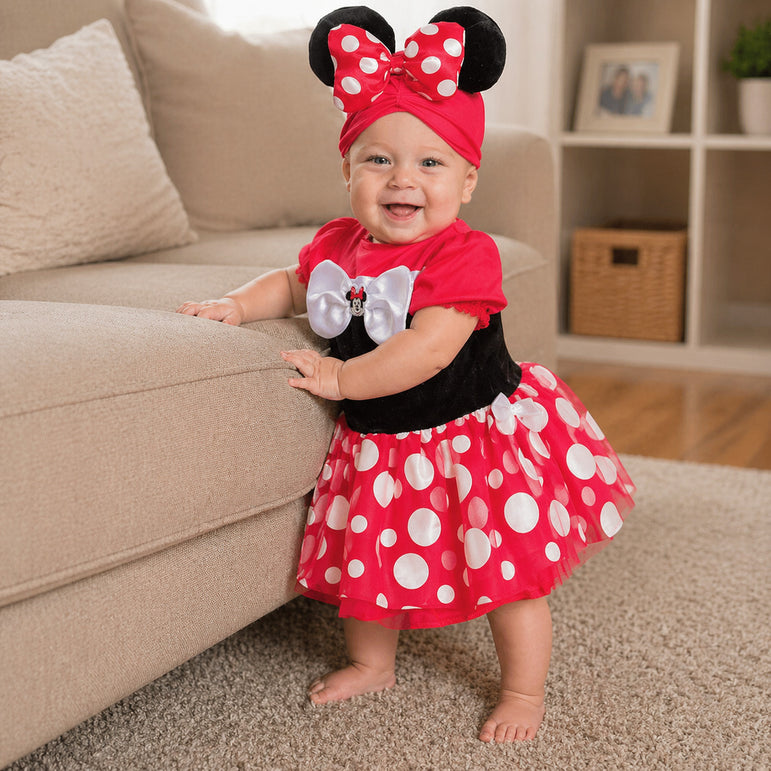 Infant Disney Minnie Mouse Red Posh Costume
