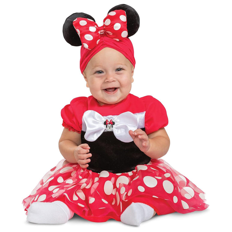 Infant Disney Minnie Mouse Red Posh Costume
