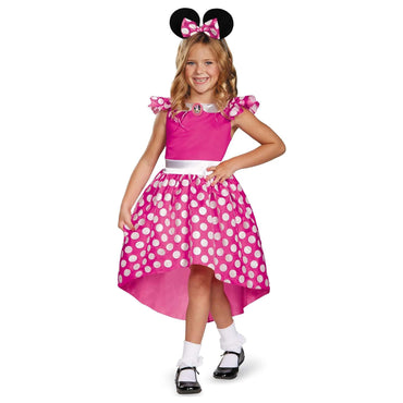 Child Pink Minnie Mouse Classic Costume