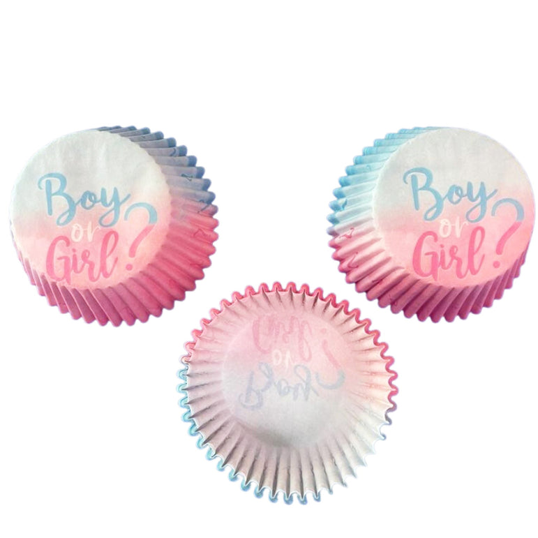 The Big Reveal Baking Cups Paper