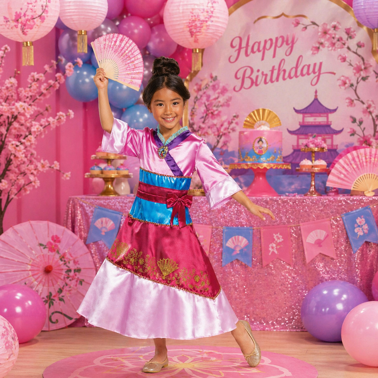 Child Mulan Classic Costume