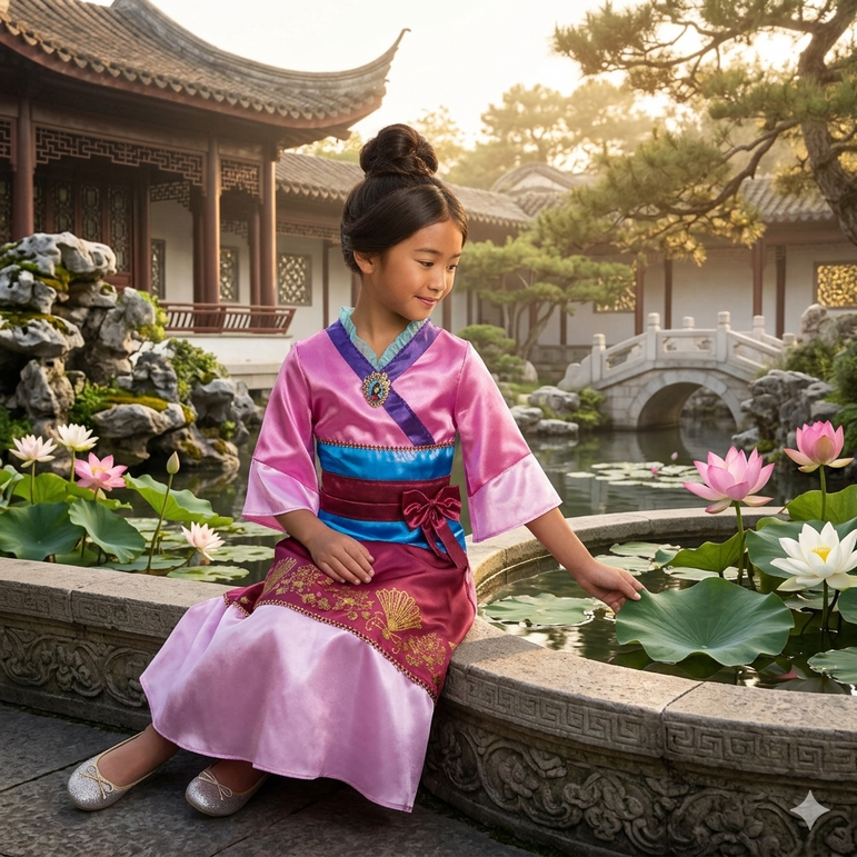 Child Mulan Classic Costume