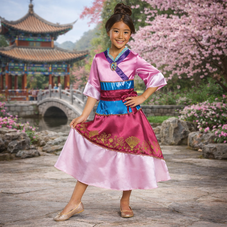 Child Mulan Classic Costume