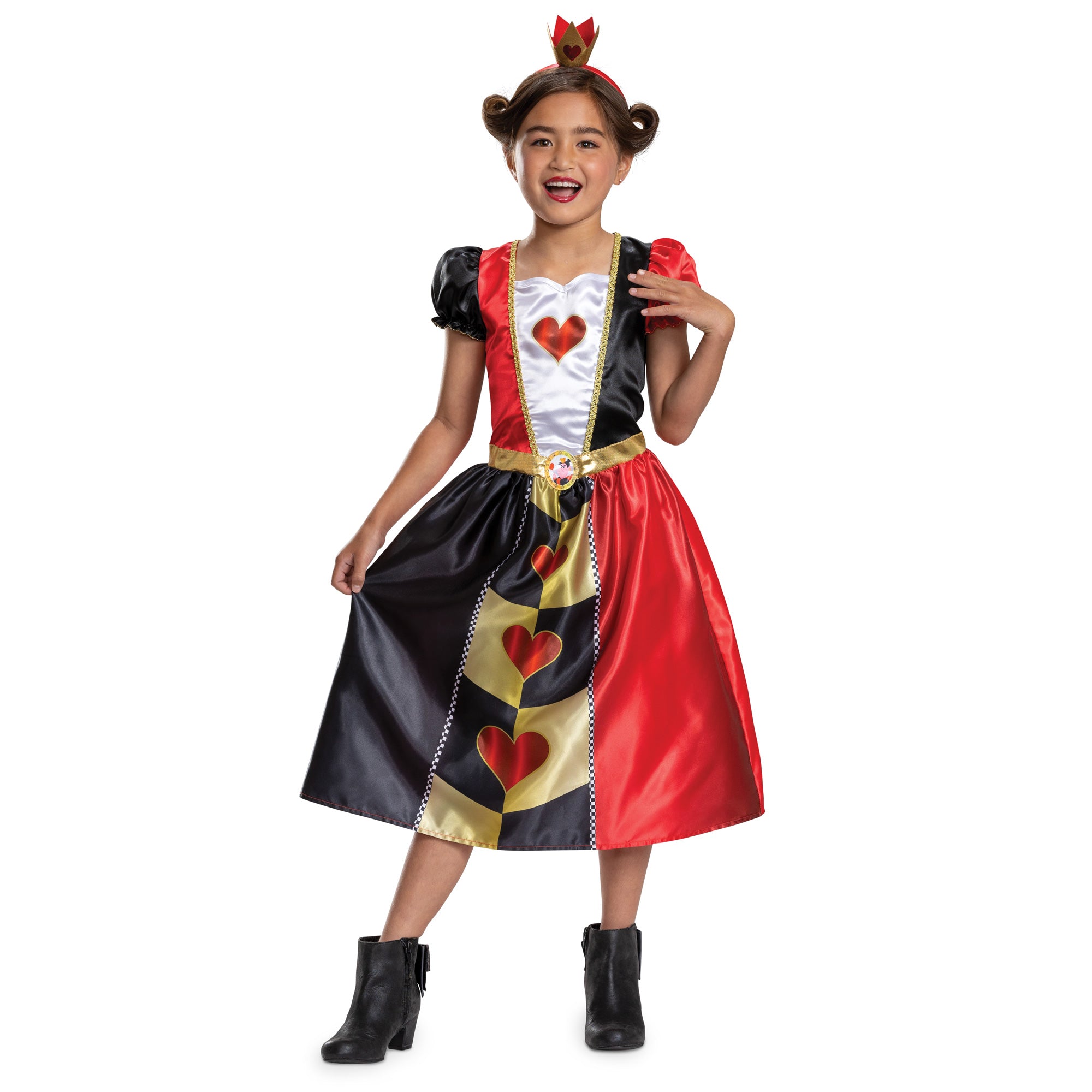 Child Queen of Hearts Alice in Wonderland Classic Costume