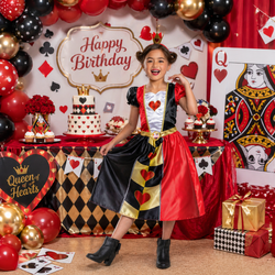 Child Queen of Hearts Alice in Wonderland Classic Costume