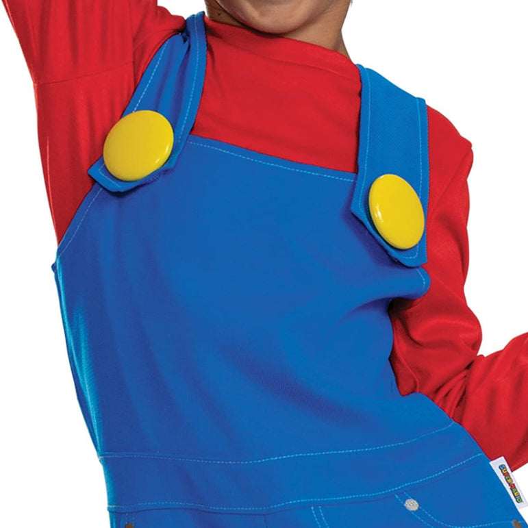 Child Super Mario Elevated Costume