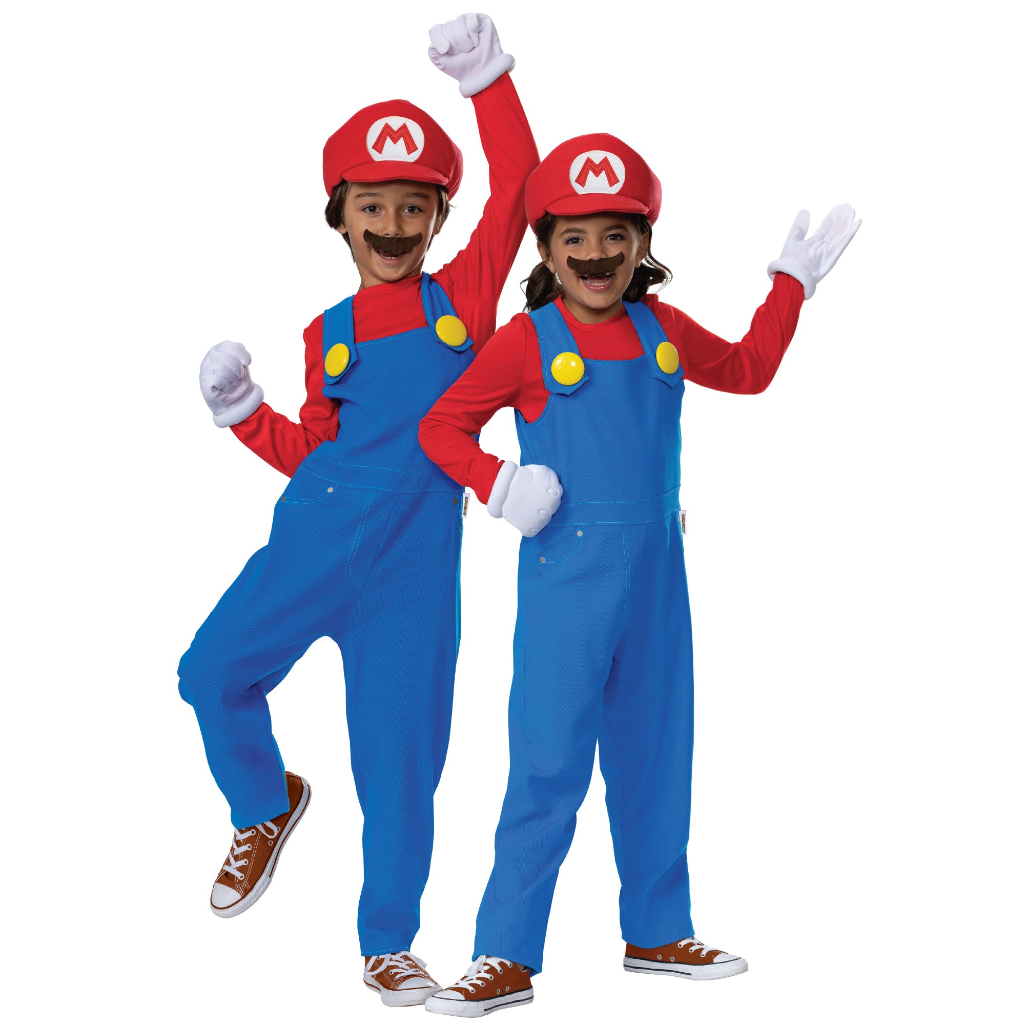 Child Super Mario Elevated Costume