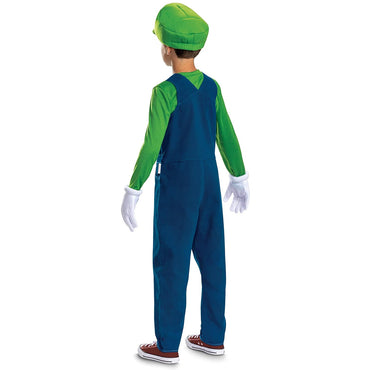 Child Super Mario Luigi Posh Costume