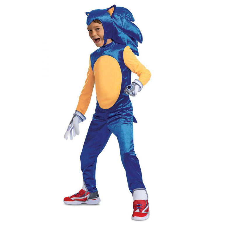 Child Sonic Prime Deluxe Costume