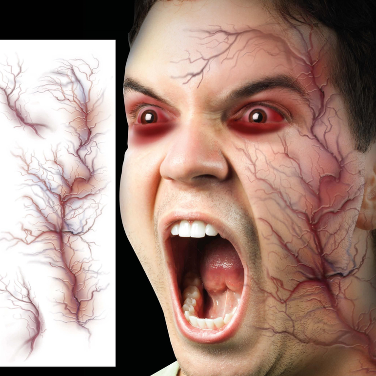 Vein Tattoos 30x13cm