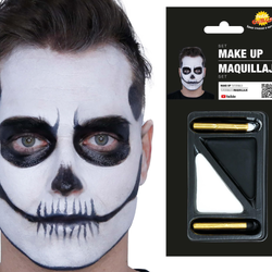 Black and White Make up Blister with 2 Sticks