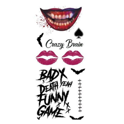 Mr. Smile Tattoos 30x14cm