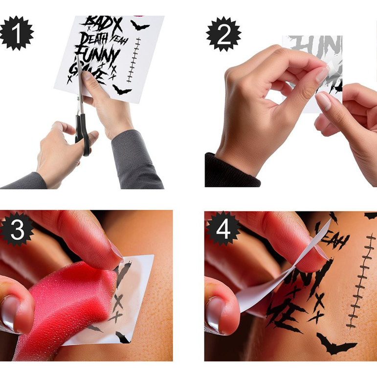 Mr. Smile Tattoos 30x14cm