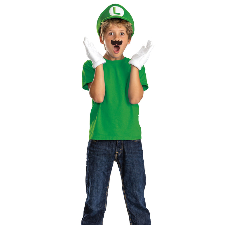 Child Luigi Elevated Accessory Kit