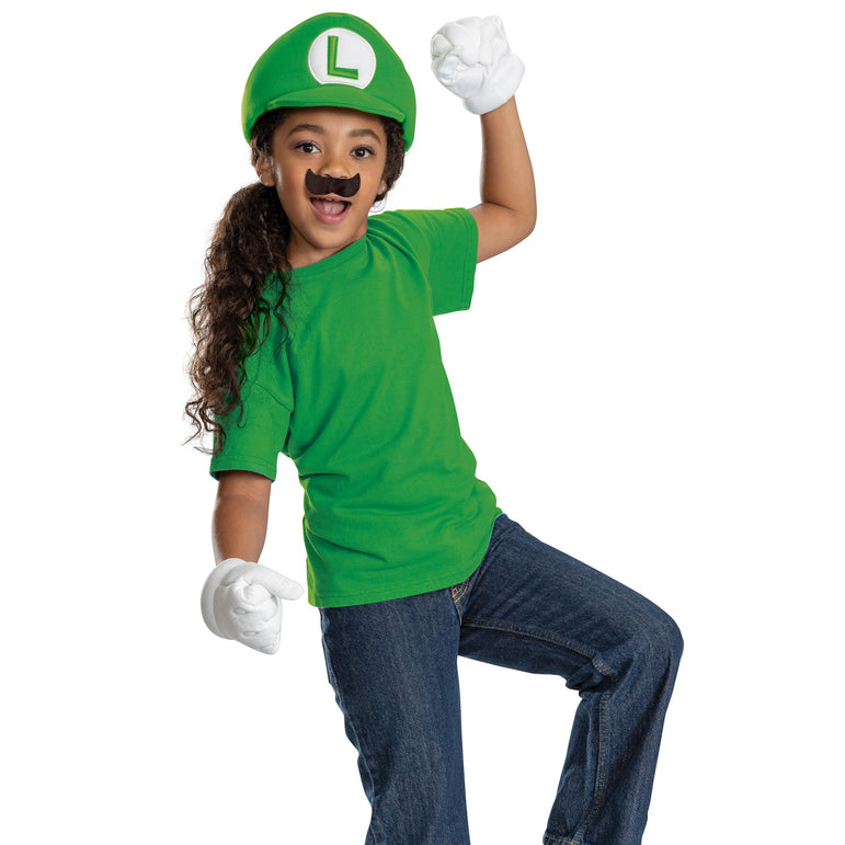 Child Luigi Elevated Accessory Kit