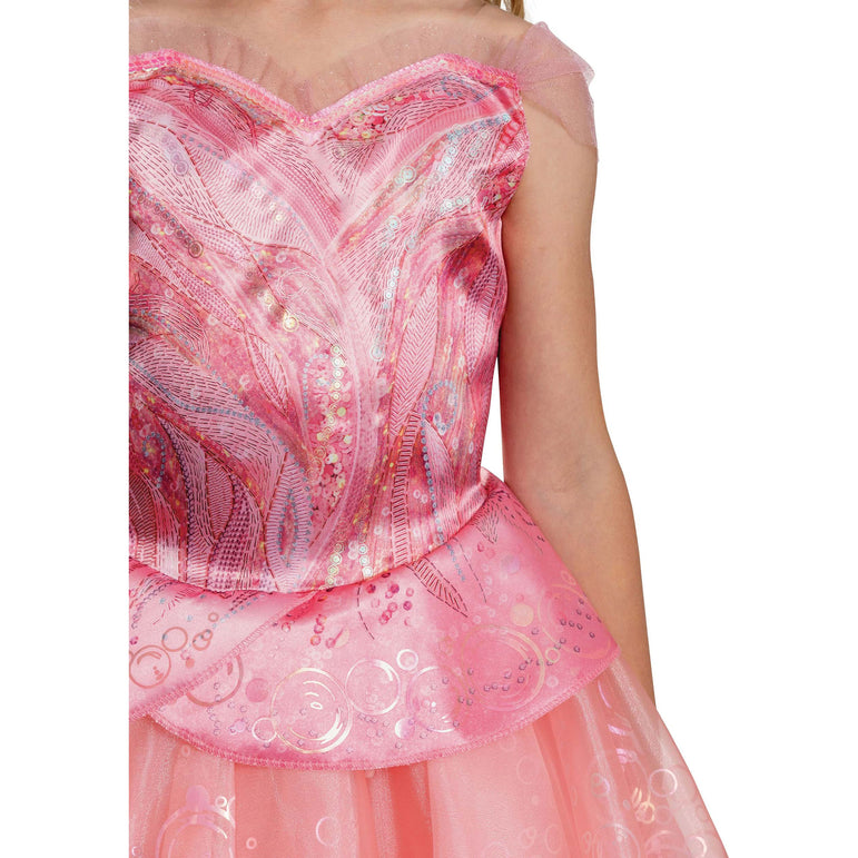 Child Wicked Glinda Pink Dress Deluxe Costume