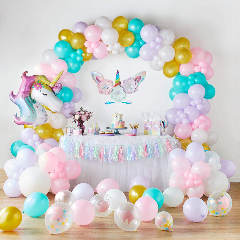 Enchanted Unicorn Kraft Bag 8in 8pcs