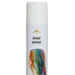 White Sparkling Hair Spray Bottle 125ml