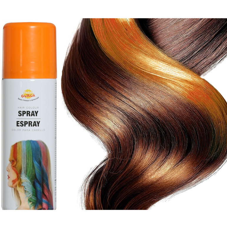 Orange Sparkling Hair Spray Bottle 125ml