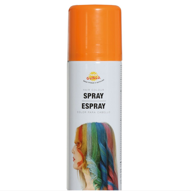Orange Sparkling Hair Spray Bottle 125ml