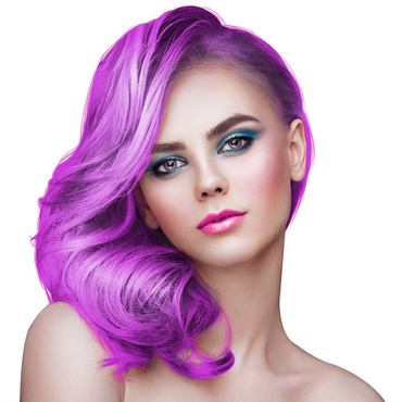 Violet Sparkling Hair Spray Bottle 125ml