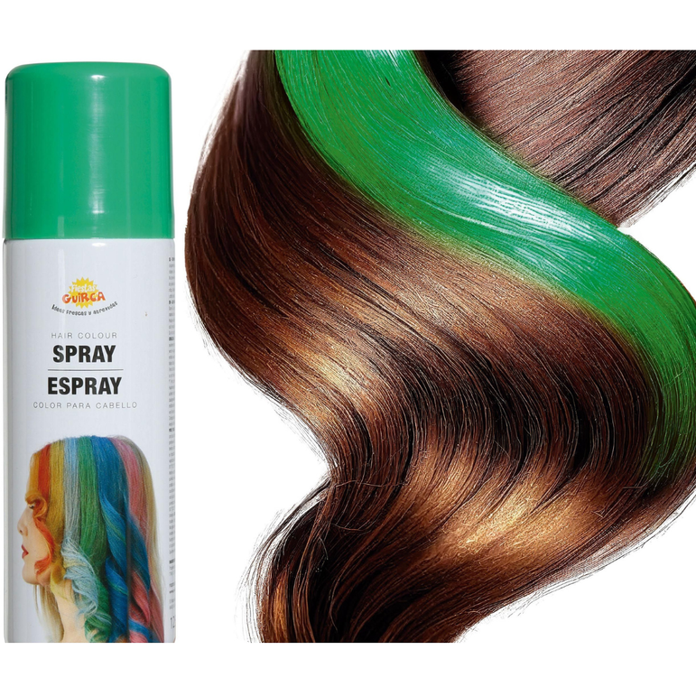 Green Sparkling Hair Spray Bottle 125ml