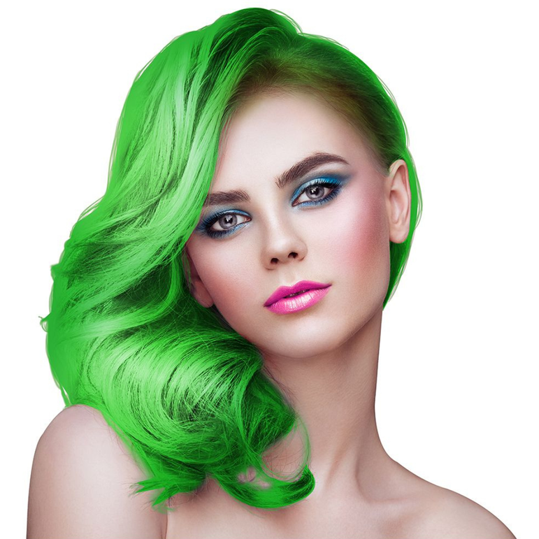 Green Sparkling Hair Spray Bottle 125ml