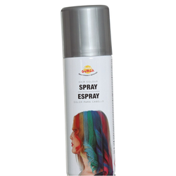 Fluorescent Silver Sparkling Hair Spray Bottle 125ml