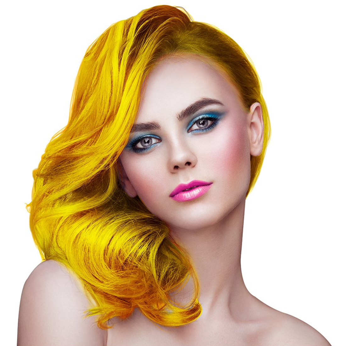 Golden Sparkling Hair Spray Bottle 125ml