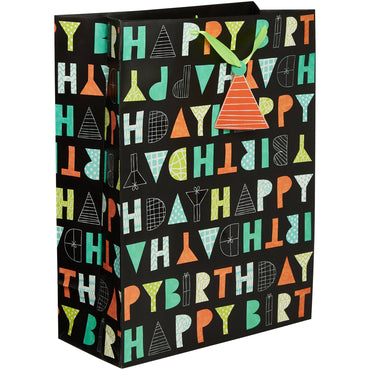 Letter Birthday Extra Large Paper Bag