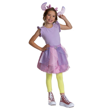 Child Disney Lilo & Stitch Angel Tutu Set Costume