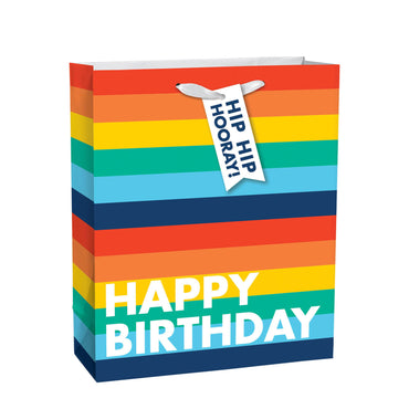 Multicolor Birthday Large Gift Bag