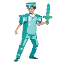 Child Minecraft Diamond Sword