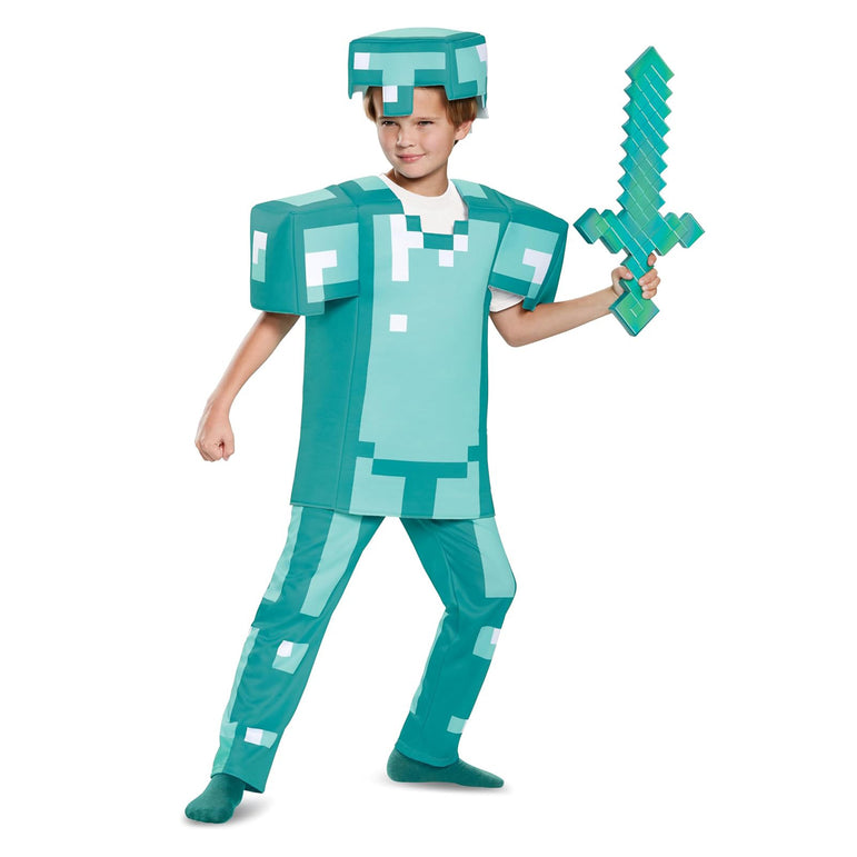 Child Minecraft Diamond Sword